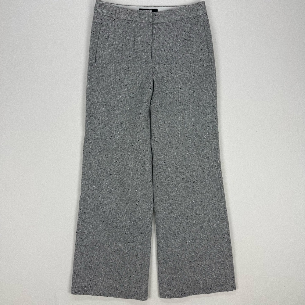 Body by Victoria The Bridget Fit Gray Wide-Leg Trousers